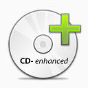 CD增强复制盘重复磁盘保存Longhorn的细条纹