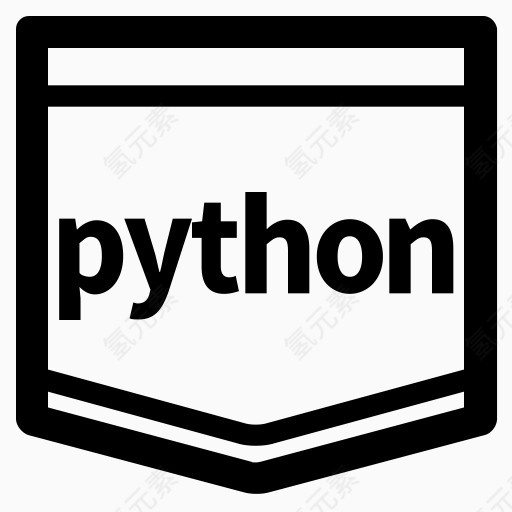 代码编码E学习线PythonPython语言教程学习/编码/教程徽章图标