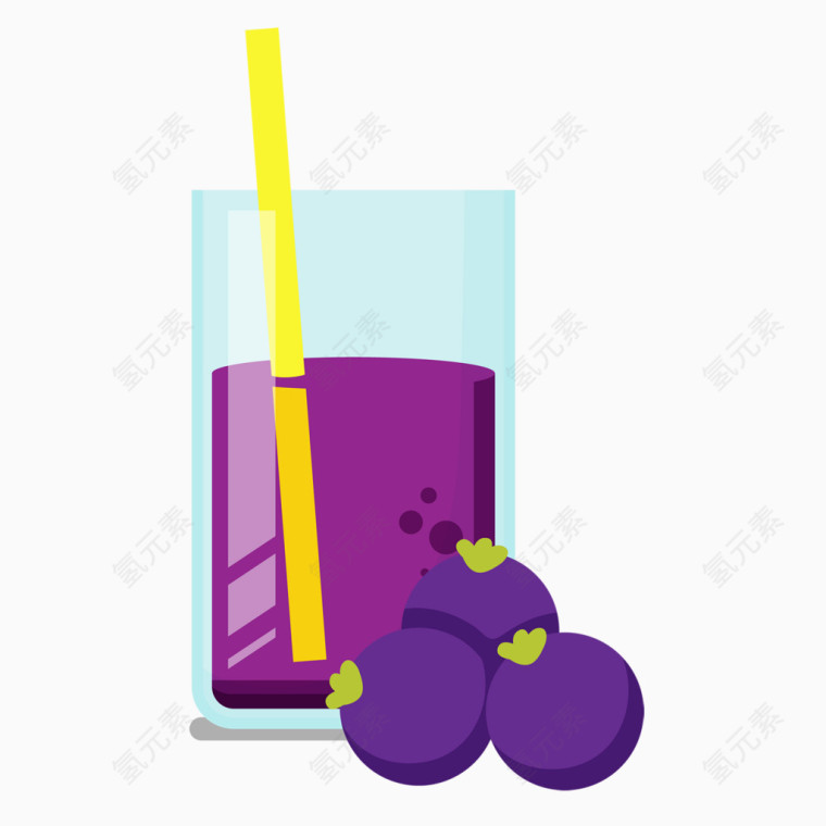 紫色葡萄汁