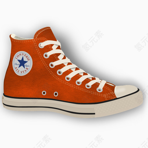 橙色鞋all-star-icons