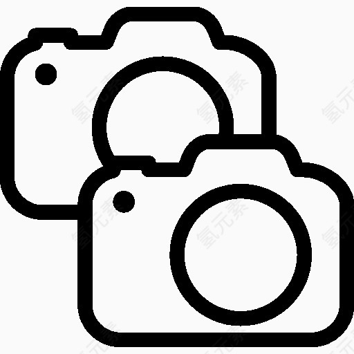 Photo Video Multiple Cameras Icon