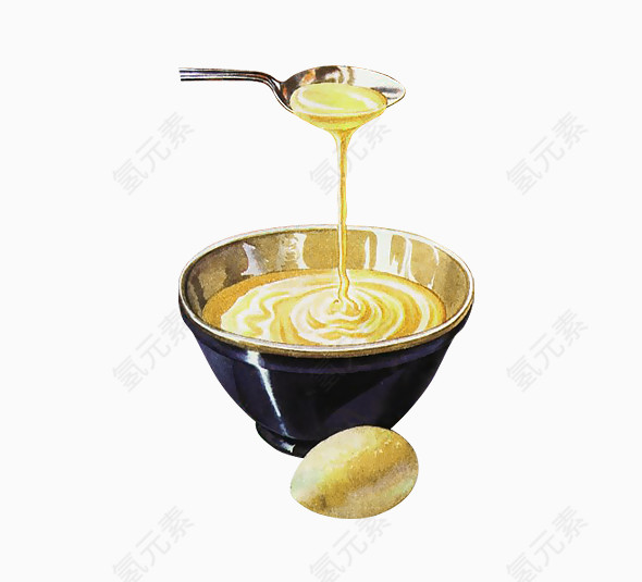 黄色的汤