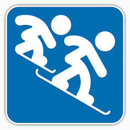 滑雪板交叉奥运会索契- 2014图标