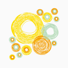 黄色镂空网页设计