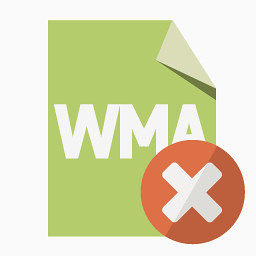 文件格式的wma关闭flat-icons