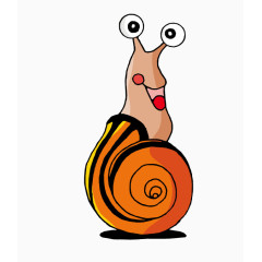61儿童节卡通蜗牛