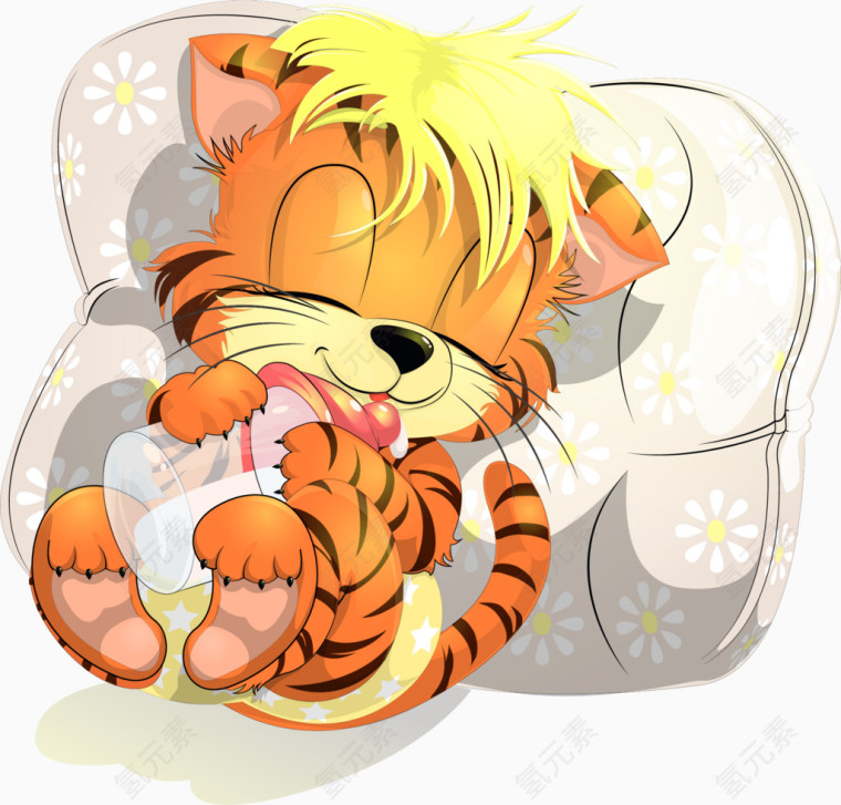 睡觉的小老虎