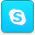 skype社会Icons Relay