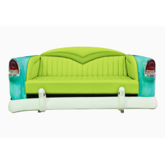 绿色现代沙发