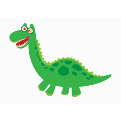 绿色斑点恐龙