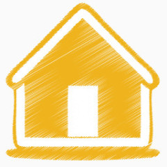 Yellow home Icon
