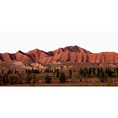 宁夏固原高山地貌风景