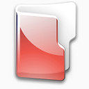 文件系统文件夹红色图标