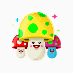 合成蘑菇funny-game-icons
