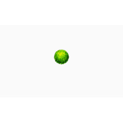 绿色小圆球