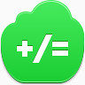 数学free-green-cloud-icons