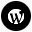 WordPress60社交媒体单图标