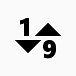 排序数字Modern-UI-New-Icons