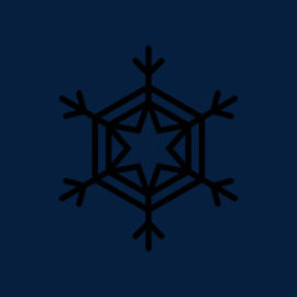 六个雪花snowflake-icons