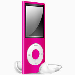 iPod纳米粉红关闭iPod Nano的色