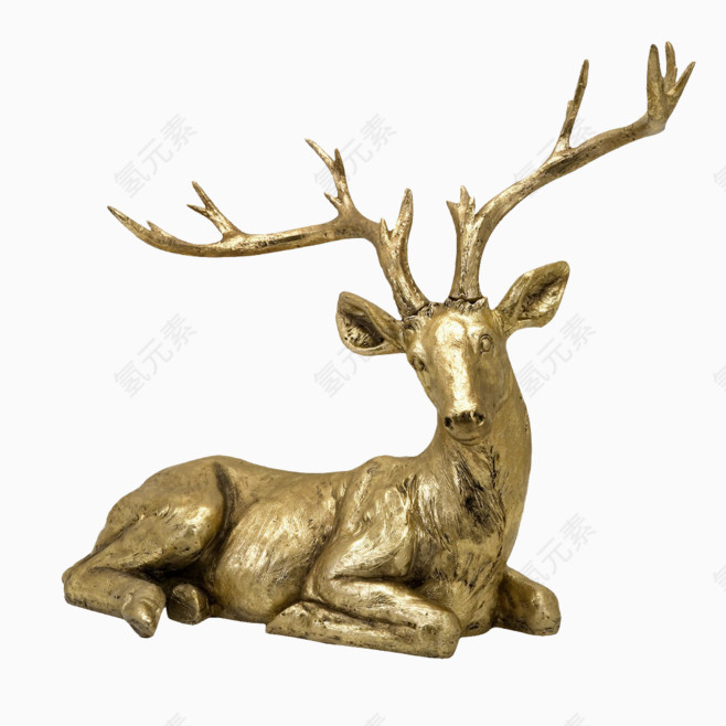 铜制鹿
