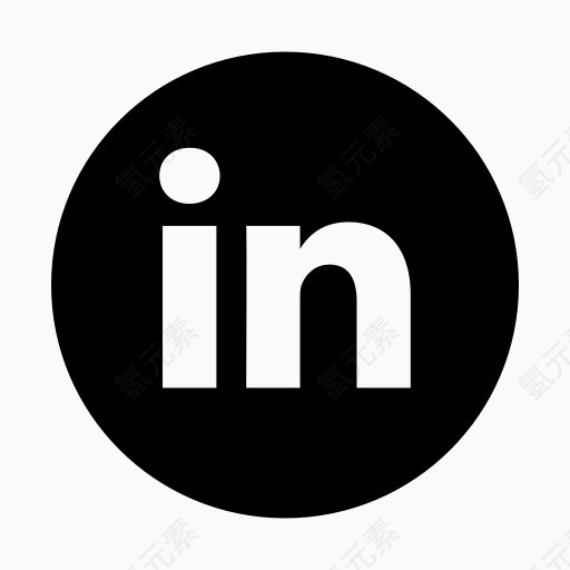 业务LinkedIn网络社会proglyphs社会图标