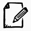 添加新的创建文件文件文件手绘新的纸笔笔纸表写聪明的图标免费36科教图标