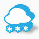 Weather snow Icon