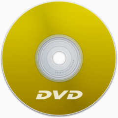 DVD黄色的CD盘磁盘保存极端媒体