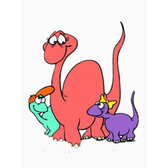 和谐的恐龙家族