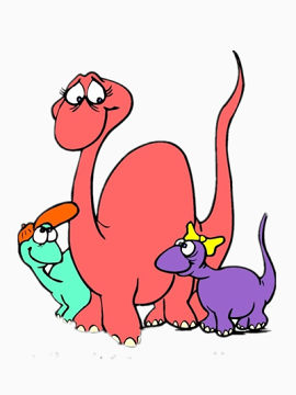 和谐的恐龙家族