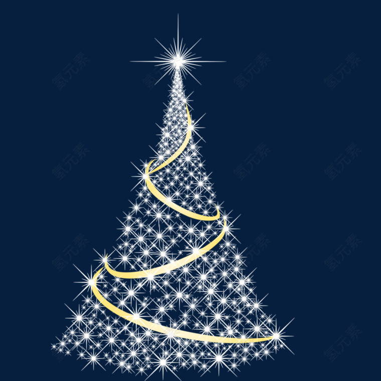 星光圣诞树