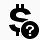 货币标志美元帮助Simple-Black-iPhoneMini-icons
