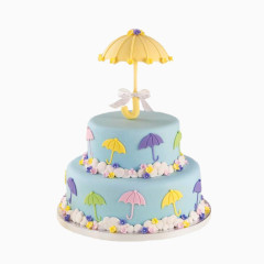 一把雨伞的蛋糕