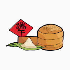 端午节粽叶糯米