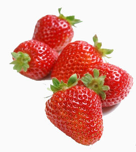 草莓鲜红色水果甜品