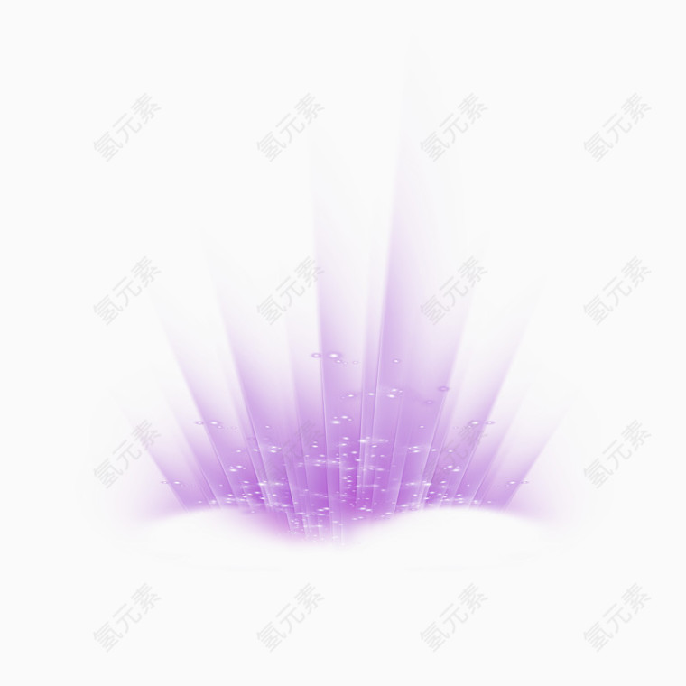 紫色光芒