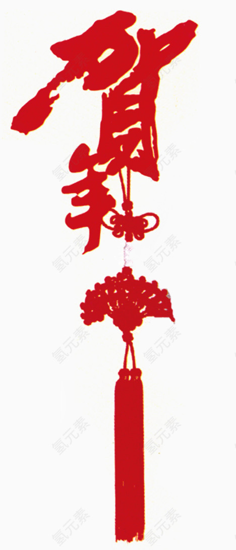 中国结图标手绘古典 贺年中国结