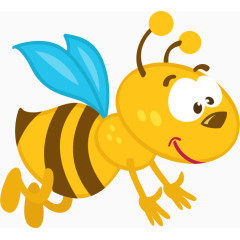 卡通可爱蜜蜂png 