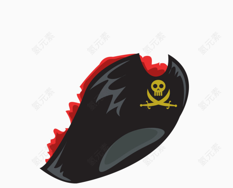 海盗标志帽子