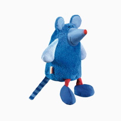 蓝色老鼠毛绒玩具