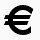 货币标志欧元Simple-Black-iPhoneMini-icons