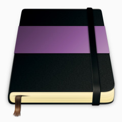 紫色笔记本