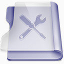紫色书阅读读效用上升文件夹