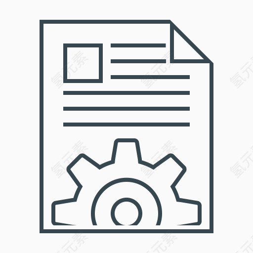 第内容内容管理纸表搜索引擎优化和开发的细线图标