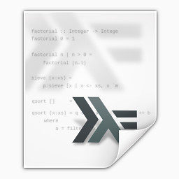 mimetype文本x haskell图标