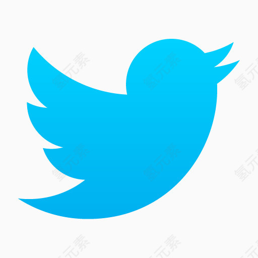 推特100 -自由-社会媒体图标