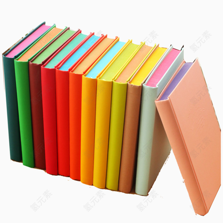 各种颜色笔记本