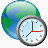 时钟全球历史小时分钟时间定时器看48x48的空闲时间图标