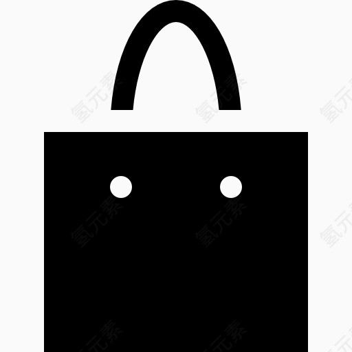 购物袋标志 icon